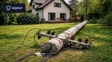 usunięcie słupa energetycznego z działki