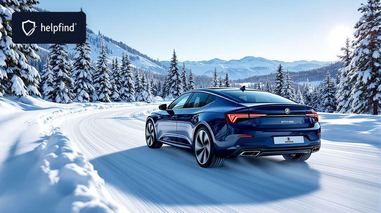 Skoda Enyaq Coupe 85 zimą – kluczowe technologie i zalety dla bezpiecznej jazdy