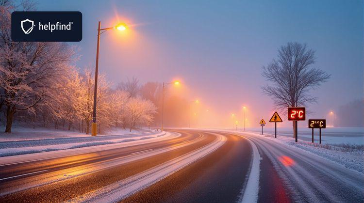 IMGW ostrzega przed gołoledzią i mgłą jak bezpiecznie jeździć zimą