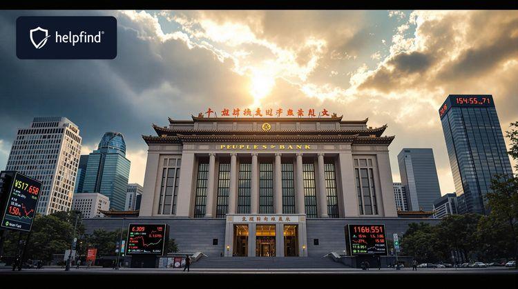 Chiński Bank Centralny podejmuje działania na rzecz stabilizacji rynków finansowych