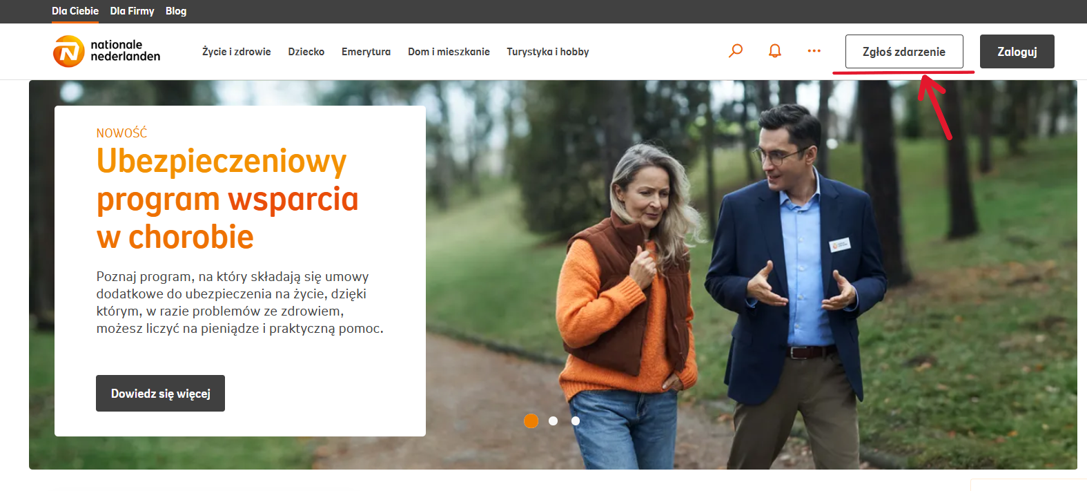 nationale nederlanden zgłoszenie szkody